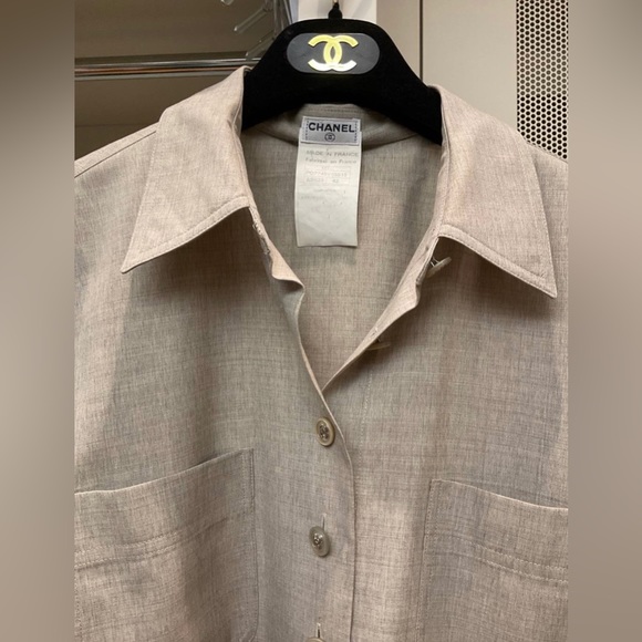 Chanel - Wool chemise - Picture 3 of 6